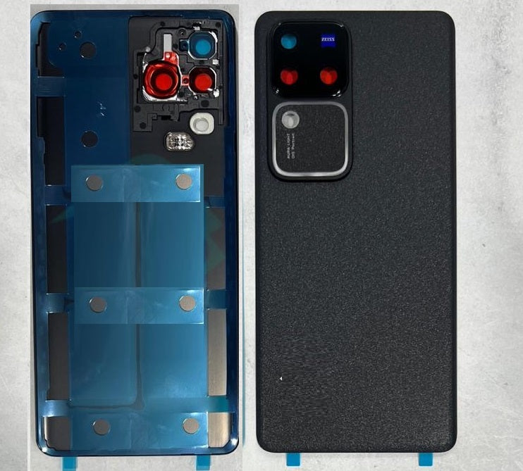 Back Panel With Camera Glass for Vivo V30 pro Black Back Panel With Camera Glass for Vivo V30 pro Black